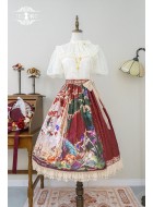 Miss Point Kaleidoscope Side Open Skirt(Reservation/Full Payment Without Shipping)